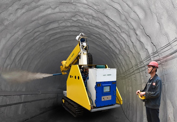 礦用噴漿機(jī)械手，礦用機(jī)械手